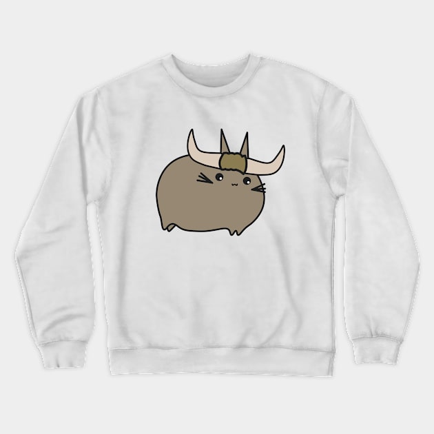 Bunny zodiac sign Taurus Crewneck Sweatshirt by Fotostock32